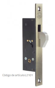 Cerradura perfil gancho lock